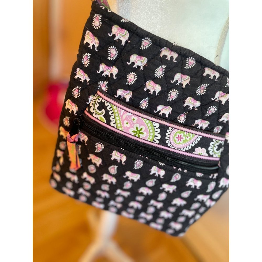 Vera Bradley Pink Elephants Retired